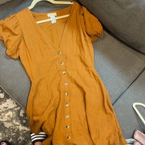 Copper L space dress